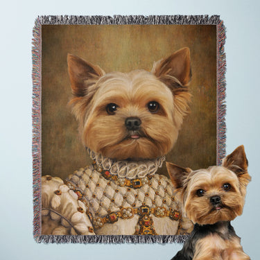 Woven Pet Blanket - Princess